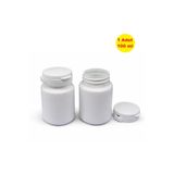 demethome 1 Adet 100 ml Yırtılır Kapak Sakız-numune-ilaç-tarım-ecza-tablet-hap-kapsül Plastik Kutu Şişesi