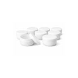 demethome Beyaz 100 Ml Boş Pomat-krem-kozmetik Kutusu 10 Adet
