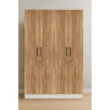 Demezler Mobilya Quebec Modern 4 Kapaklı MDF Gardırop 205x140x50 cm - Ahşap