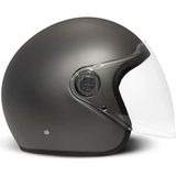 Demi-Jet P1 06 Matt Grey Açık Motosiklet Kaskı - XL
