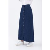 DeMim Maxi Indigo Kot Etek