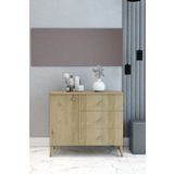 DEMİNA Kapaklı Şifonyer Rivoli 80x90x41 - %100 Mdf