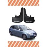 Deminhan Store Ford C Max Racing Beyaz Yazılı 2'Li Tozluk Çamurluk Paçalık