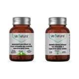 Demir Bisglisinat ve C 90 Kapsül + Magnezyum Sitrat ve P5P (Vitamin B6) 90 Kapsül