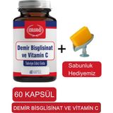 Demir Bisglisinat ve Vitamin C Takviye Edici Gıda - Sabunluk Hediyemiz 2099-19