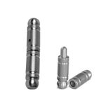 Demir Çelik Metal Kapı Mil Menteşesi 2 Adet (2 Takım) Çap: 3 Cm Et Kalınlık: 5 Mm Uzunluk: 18 Cm