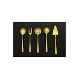 Demir Çeyiz Dmr Life 5 Parça Titanyum Gold Sos Servis Takımı (küçük Boydur)