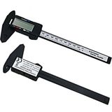 Demir Grup cc Buffer® 150 mm Dijital Kumpas Elektronik Fiber Karbon Kaplı Plastik - Kumpas