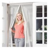 Demir Grup cc Buffer® Pratik Manyetik Mıknatıslı Beyaz Kapı Pencere Sinekliği Tülü 90 x 210 cm