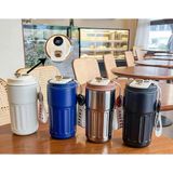 Demir Grup cc Charm Detaylı ve Derece Göstergeli Vakumlu Mug Termos Bardak 480 ml