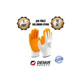 Demir İş Eldiveni 10 Numara XL 5 Çift – İnşaat Sanayi Bahçe Paketleme Koruyucu Nitril İş Eldivenleri