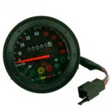 Demır Kasa Km Saatı Yuvarlak Aku Sarj Gosterge Isıklı 60 Volt