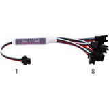 Demir Led Pixel Şerit LED Çoklayıcı Amplifier 8'li 5-24V WS2811-WS2812B