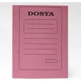 Demirel Yarım Kapak Dosya (Pembe) Koçal