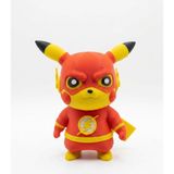 Demirhan3D 🎁⚡ Flash Pikachu Figür 14 cm | Pla Doğa Dostu Dekoratif Koleksiyon Figürü | Anime & Oyun Karakteri Hediye
