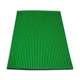 Demiriz 1.2x1 m Yeşil İnce Tırtırlı Lastik Levha