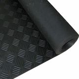 Demiriz 1.40x1 m Siyah Milenyum Desen Lastik Levha
