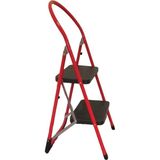 Demiriz Basamax Geniş 2 Basamaklı Ev Tipi Merdiven ( SB102) - Kırmızı