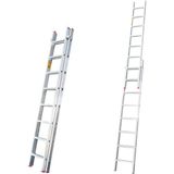 Demiriz İki Parça Sürgülü Ptt Tipi Alüminyum Merdiven (2X2,5=5 Metre)(Asm.02)