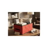 DEMİROĞLU EV TEKSTİL 4 adet dolap düzenleyici katlanabilir kıyafet saklama kutusu 45x25x20 cm