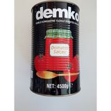 Demko 4500 g Domates Salçası Duble Konsantre Tuzsuz Aromalı Lezzetli Özellikler