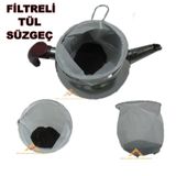 DEMLİK İÇİ FİLTRELİ TÜL ÇAY DEMLEME SÜZGECİ