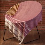 Demmex Pamuk Peştemal Banyo Plaj Havlusu, 180X90CM, 450GR, Fıstık peştemal - 180 x 90 cm - Bordo