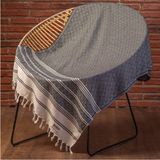 Demmex Pamuk Peştemal Banyo Plaj Havlusu, 180X90CM, 450GR, Fıstık peştemal - 180 x 90 cm - Siyah