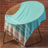 Demmex Pamuk Peştemal Banyo Plaj Havlusu, 180X90CM, 450GR, Fıstık peştemal - 180 x 90 cm - Yeşil