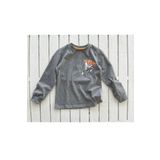 DEMOİSELLE ERKEK ÇOCUK BİSİKLET YAKA SWEATSHİRT antresit 9-10 Yaş