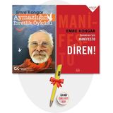 Demokrasi Için Manifesto Diren! + Aymazlığın Ibretlik Öyküsü (Emre Kongar) 2 Kitap + Moda Kalem