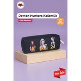 Demon Hunters K-Pop Özel Seri Anime Kalemlik Yüksek Kapasiteli Su Geçirmez Kalem Kutusu DEMON_HUNTERS_3LÜ_BÜYÜK