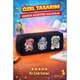 Demon Hunters K-Pop Ramen Anime Kalemlik Yüksek Kapasiteli Su Geçirmez Kalem Kutusu