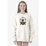 Demon Slayer Anime Hantengu Clone Beyaz Kadın 2ip Sweatshirt