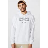 Demon Slayer Anime Inosuke Hashibira Eyes Beyaz Erkek 3İp Kapşonlu Sweatshirt