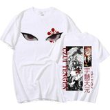 Demon Slayer Anime Tengen Uzui Tişörtü - Beyaz