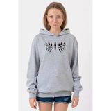 Demon Slayer Anime Upper Moon Demon Eyes Grimelanj Kadın 3İp Kapşonlu Sweatshirt