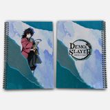 Demon Slayer Giyu Kareli A4 Okul Defteri 72 Yaprak Model 1 - Baskılı