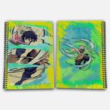 Demon Slayer Inosuke Kareli A4 Okul Defteri 72 Yaprak Model 2 - Baskılı