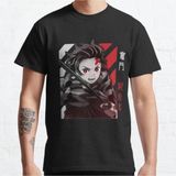 Demon Slayer Kimetsu No Tişört MODEL564 - Siyah