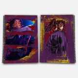Demon Slayer Kokushibo Kareli A4 Okul Defteri 72 Yaprak Model 2 - Baskılı