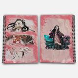 Demon Slayer Nezuko Çizgisiz A4 Okul Defteri 72 Yaprak Model 2 - Baskılı
