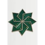 Demon Slayer Sanemi Shinazugawa Fidget Spinner Stres Çarkı - Yeşil - Gri
