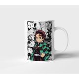 Demon Slayer Tanjiro Kamado Anime Tasarımlı Seramik Kupa - Seçenek 1