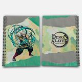 Demon Slayer Tengen Kareli A4 Okul Defteri 72 Yaprak Model 1 - Baskılı