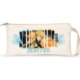 Demon Slayer Zenitsu Agatsuma Bez Kalemlik – Kimetsu No Yaiba, Anime - 21*10 - Cüzdan Tipi