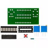 Demonte Lm3914 10 Led 3.7V Lityum 12V Pil Kapasite Gösterge Modül Dıy Led Elektronik Lehimleme Eğitim Devresi