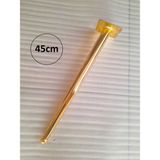 Demontepark 1 Adet-45cm Metal Konik Ayak-sehpa Ayağı-gold Renk Kaplama