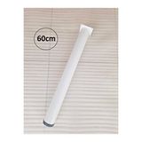 Demontepark 4 Adet-60cm Metal Boru Ayak-masa Ayağı-beyaz Renk-ayarlanabilir.(çap:6cm)