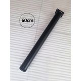 Demontepark 4 Adet-60cm Metal Boru Ayak-masa Ayağı-siyah Renk-ayarlanabilir.(çap:6cm)